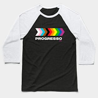 Rainbow Progress Arrow Baseball T-Shirt